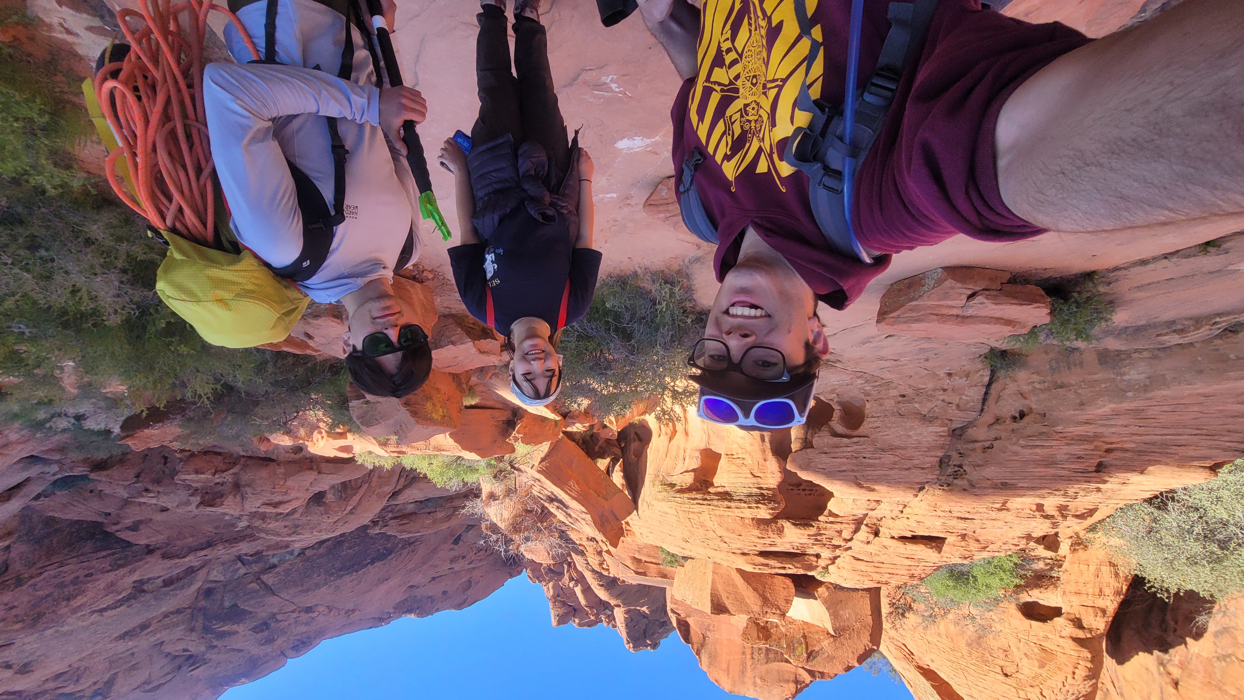 Caltech Alpine Club Visits Red Rock Canyon