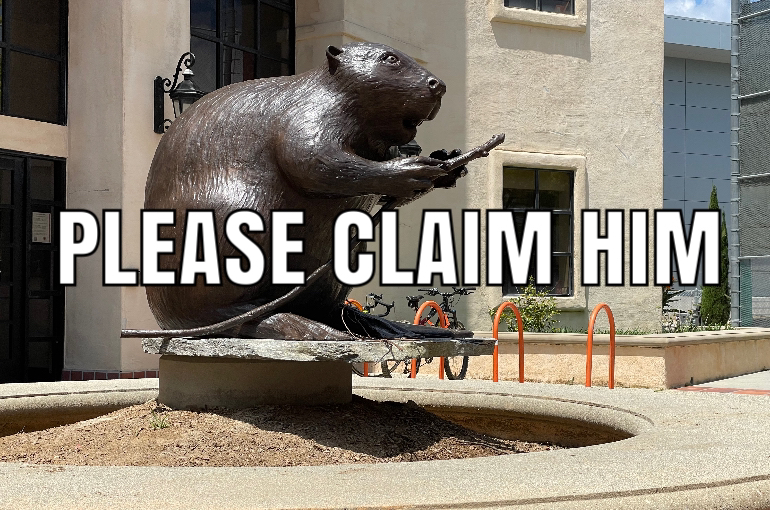 Leaks Reveal H_____ M___’s Secret Plans to “Thiever” Bernoulli the Beaver Statue